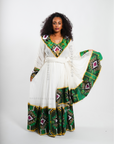 Jewel Traditional Habesha Kemis Dress/Zuria - Shop Kemis