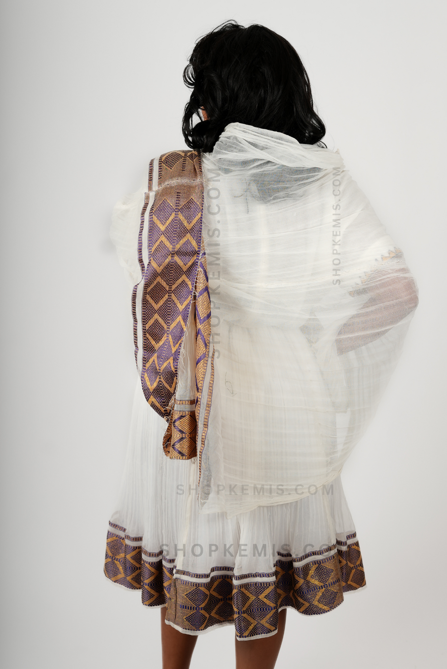 Stunning Mini Traditional Habesha Kemis Dress/Zuria - Shop Kemis